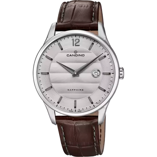 Swiss Men's CANDINO watch, beige. Collection GENTS CLASSIC TIMELESS. C4638/2