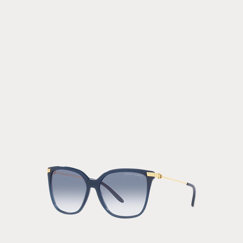 Stirrup Kate Sunglasses (Shiny Navy Opaline Blue)