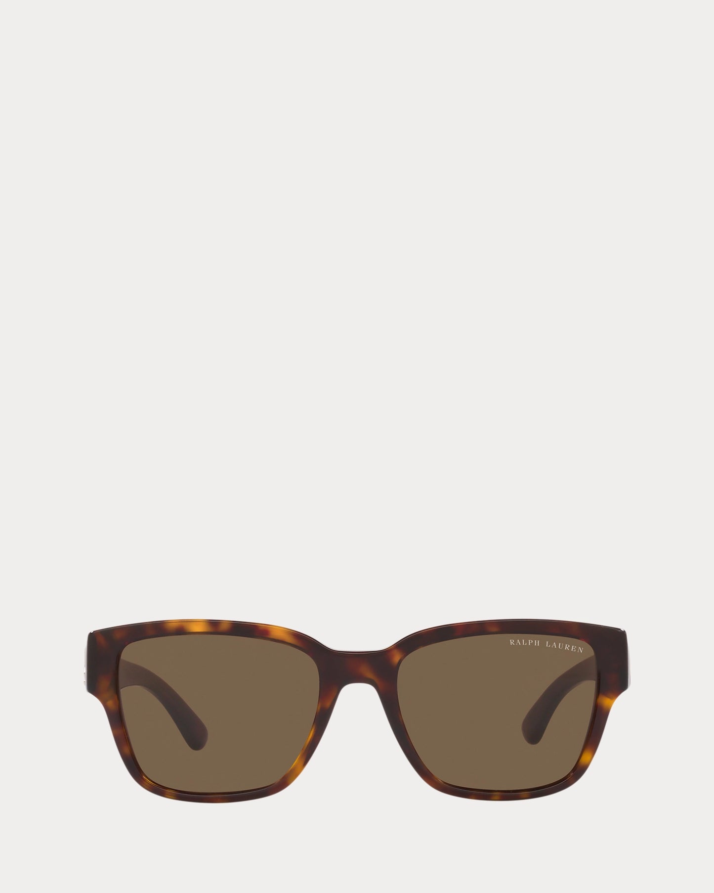 RL Racer Rectangular Sunglasses (Shiny Dark Havana)