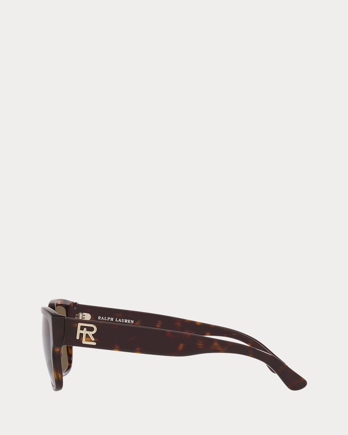 RL Racer Rectangular Sunglasses (Shiny Dark Havana)