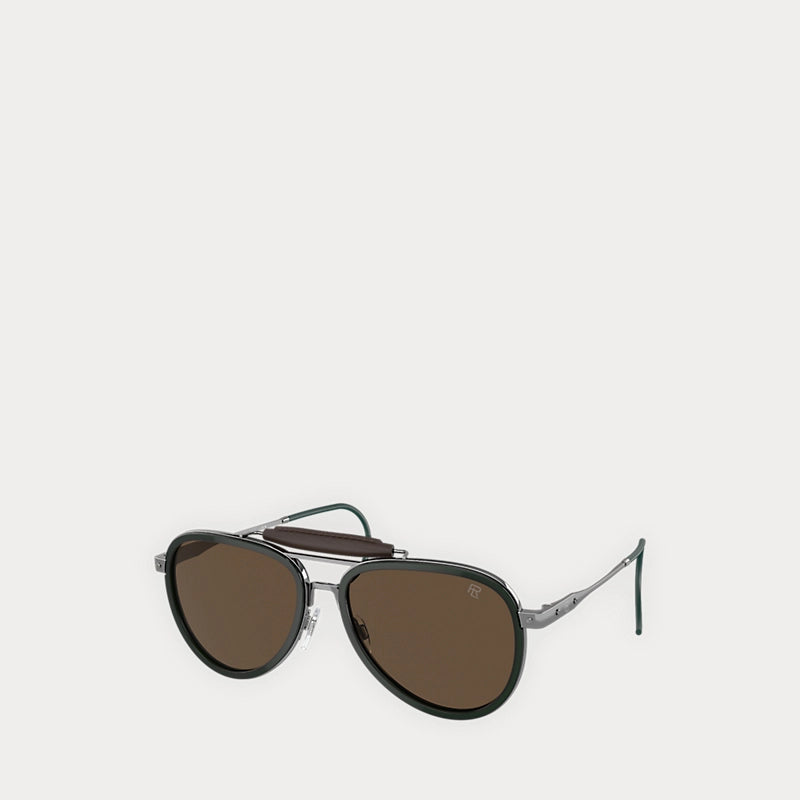 Automotive Pilot Sunglasses (Green)