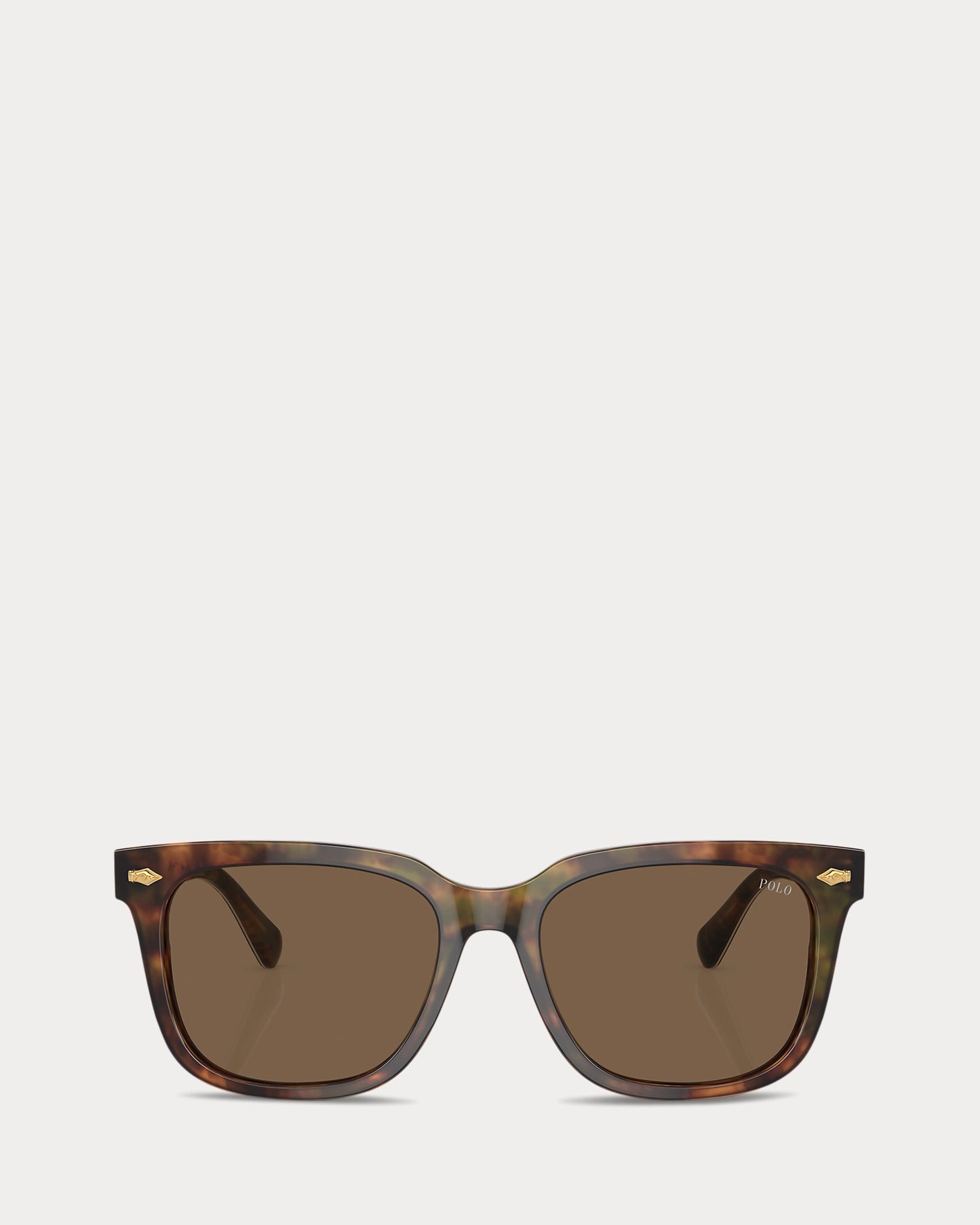 Heritage Pen-Pin Square Sunglasses (Shiny Brown Tortoise)
