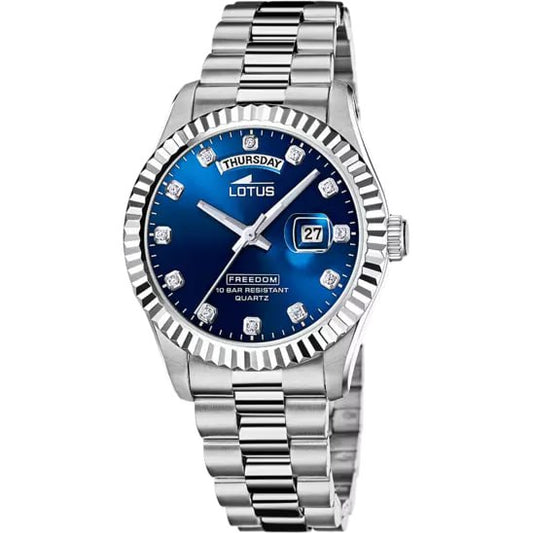 LOTUS MEN'S BLUE STAINLESS STEEL WATCH BRACELET 18854/2