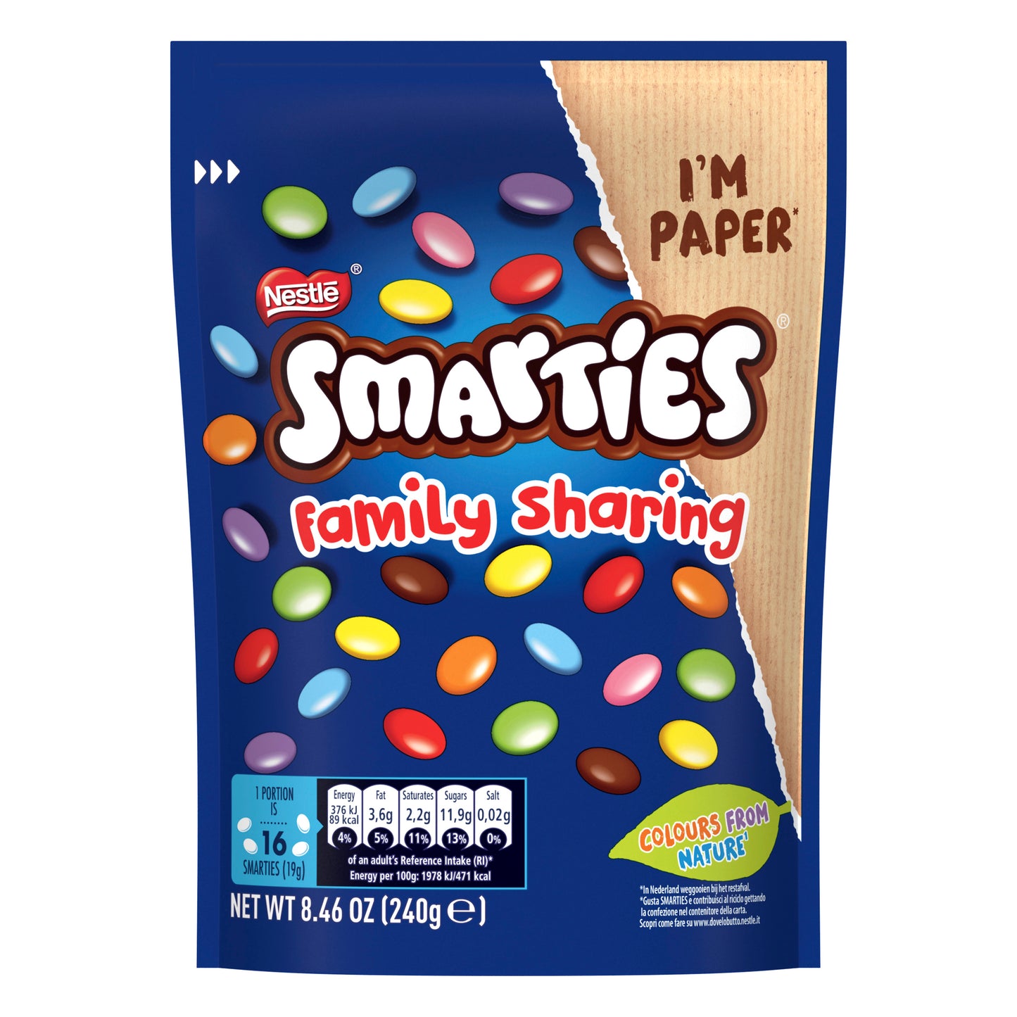 Milk Chocolate Sweets Family Sharing Bag 240g