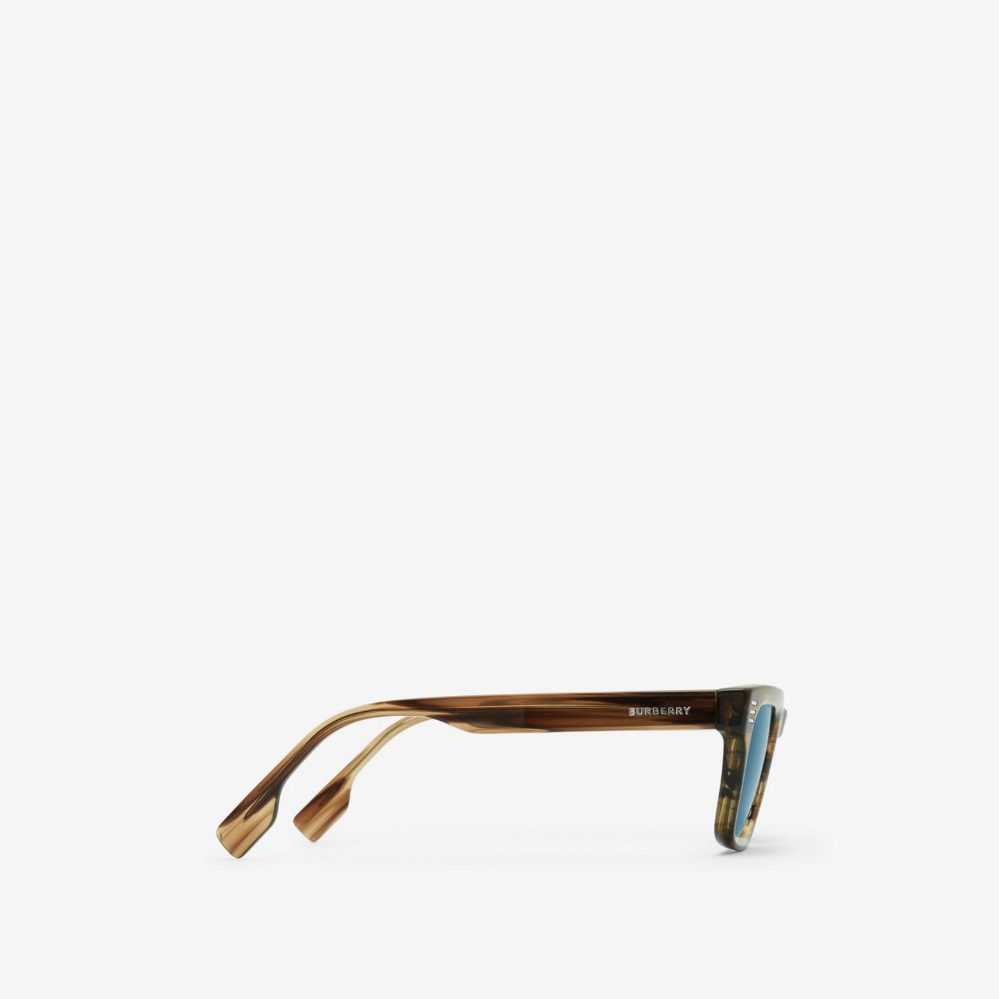 Square striped sunglasses