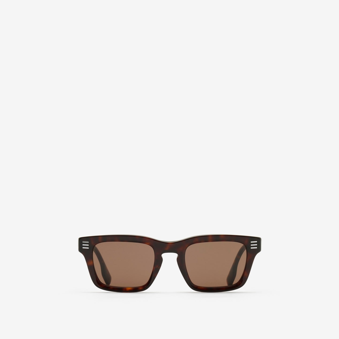 Square striped sunglasses