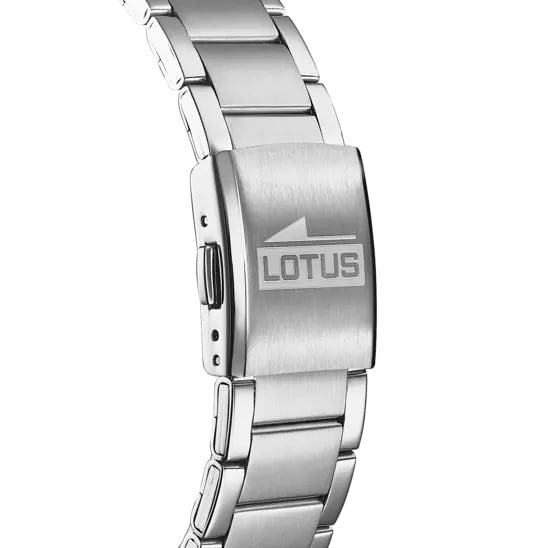 LOTUS MEN'S BLACK MINIMALIST STAINLESS STEEL WATCH BRACELET 15959/3