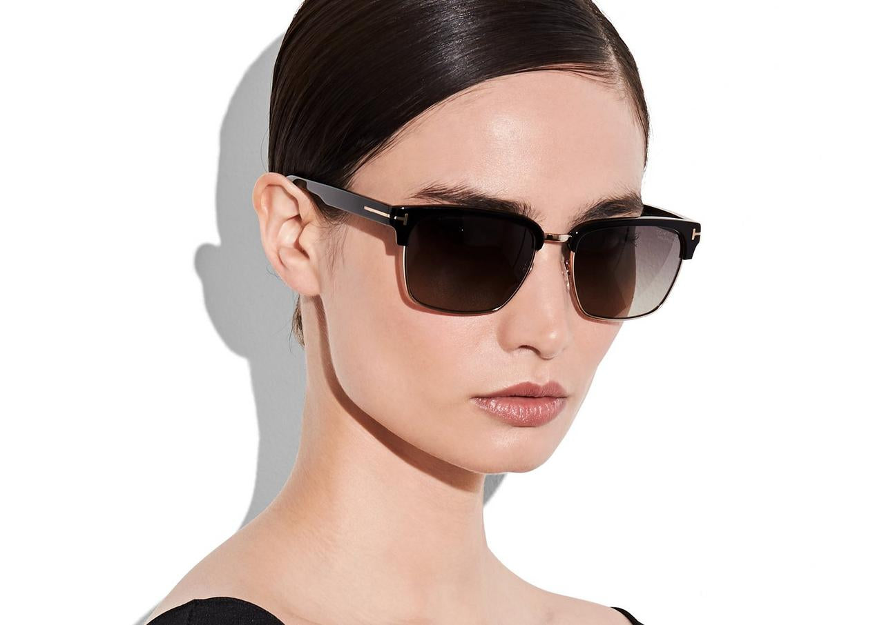 RIVER VINTAGE SQUARE SUNGLASSES