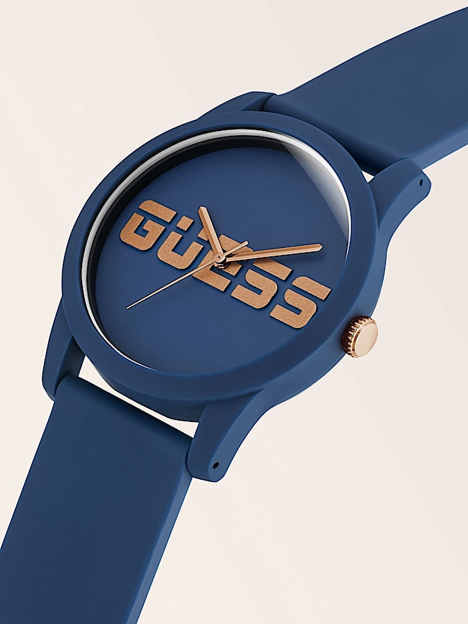 Logo analogue watch