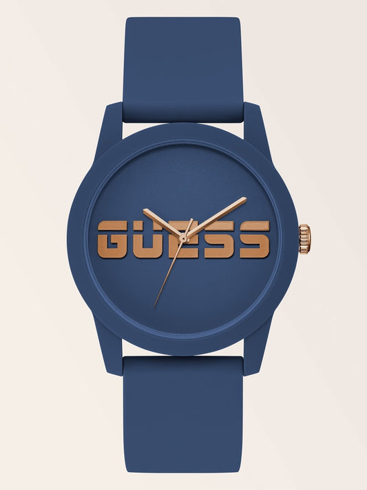 Logo analogue watch