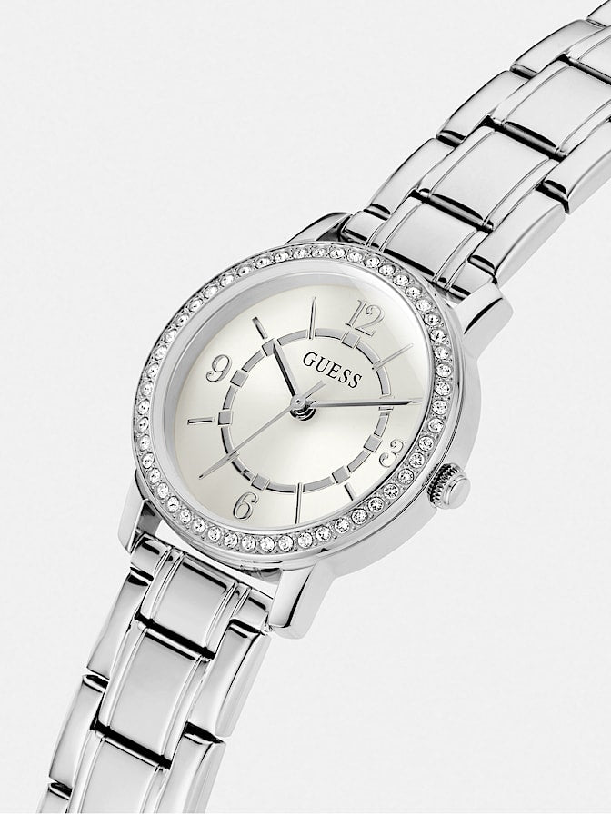 Crystal analogue watch