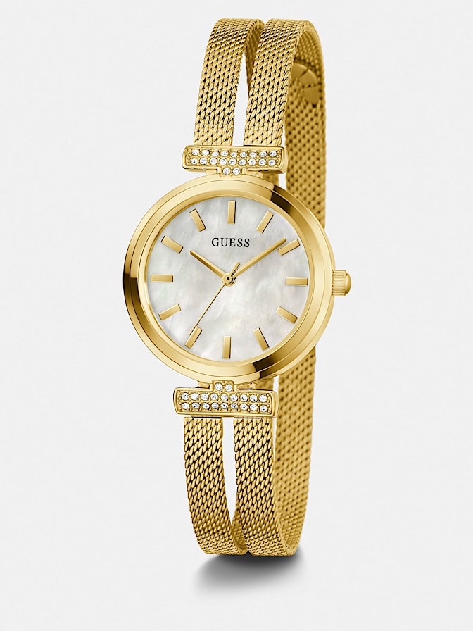 Crystal analogue watch