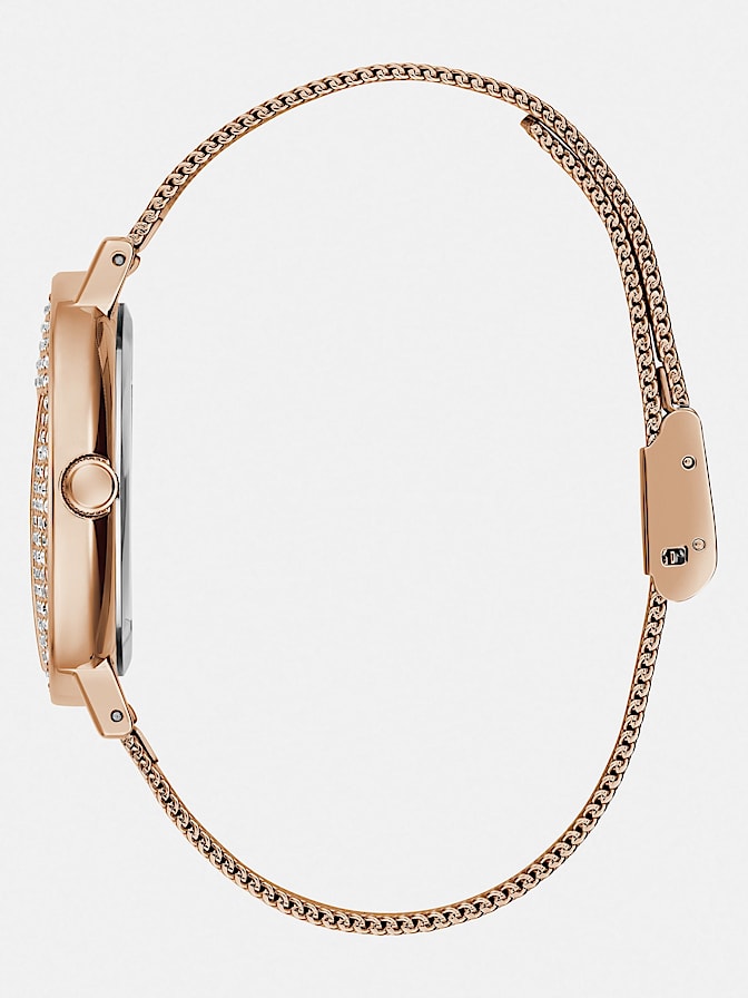 Crystal analogue watch