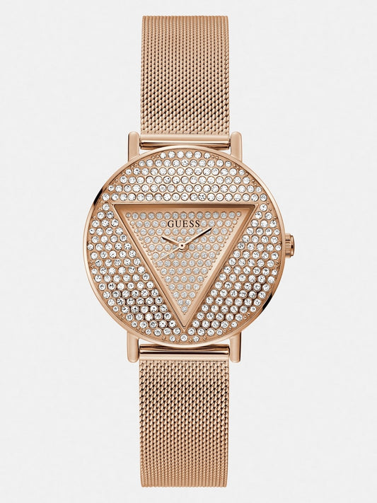 Crystal analogue watch