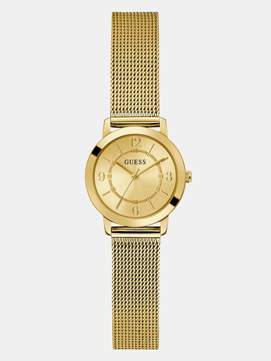 Stainless steel analogue watch