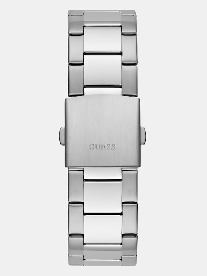 Stainless steel multi-function watch