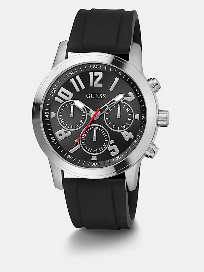 Silicone multi-function watch