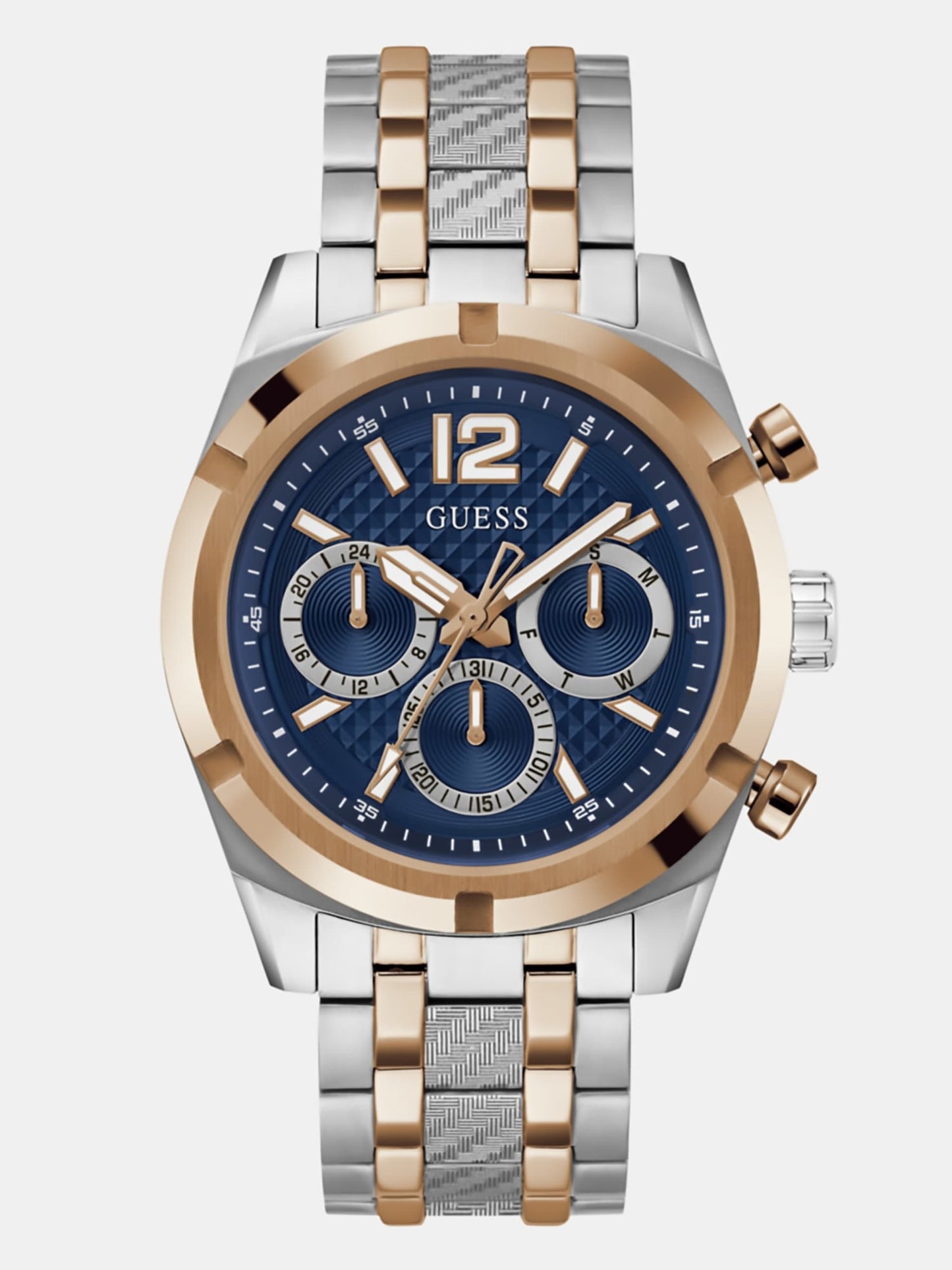 Stainless steel multi-function watch