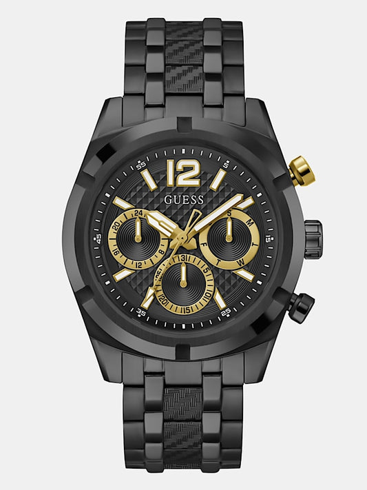 Stainless steel multi-function watch