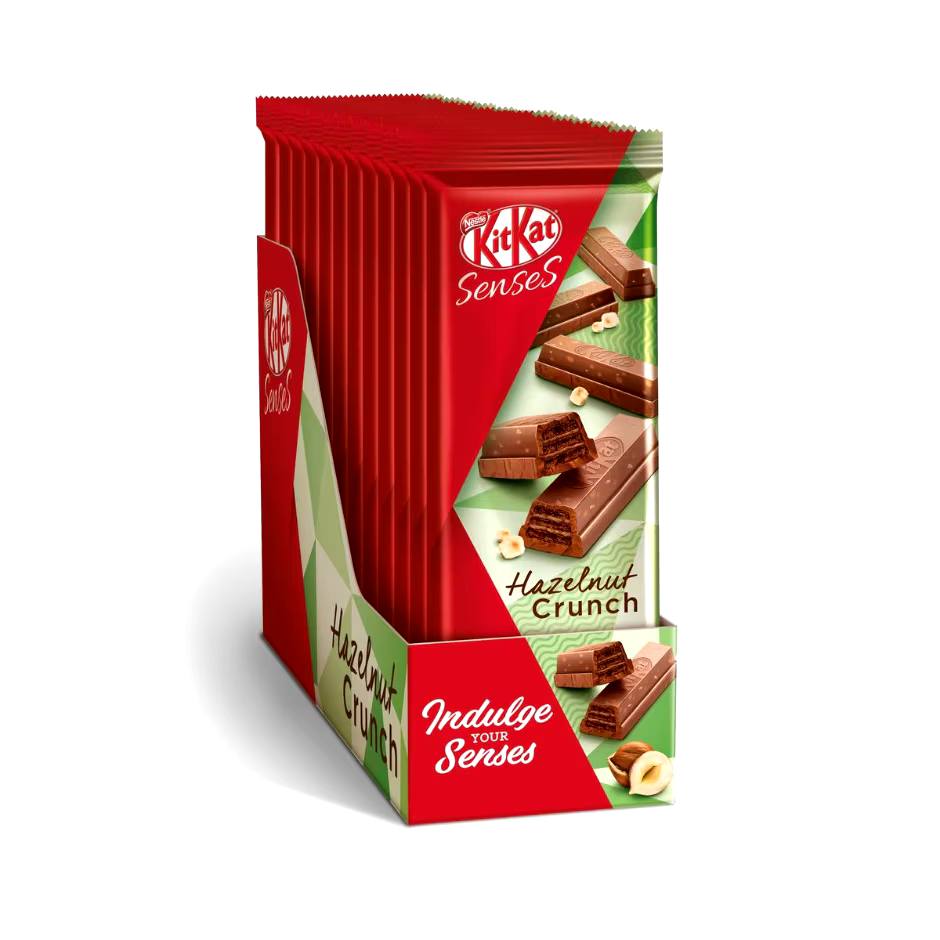 KitKat Senses Hazelnut Crunch Tablet 120g