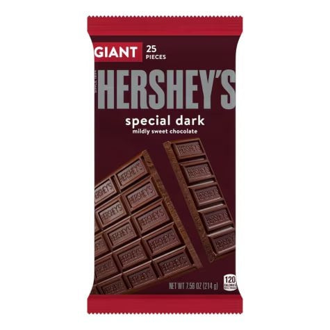 Hershey's Special Dark Mildly Sweet Chocolate Giant Bar 214g