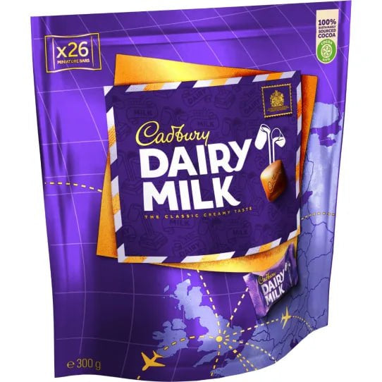 Cadbury Dairy Milk Pouch 300g – Alfarag