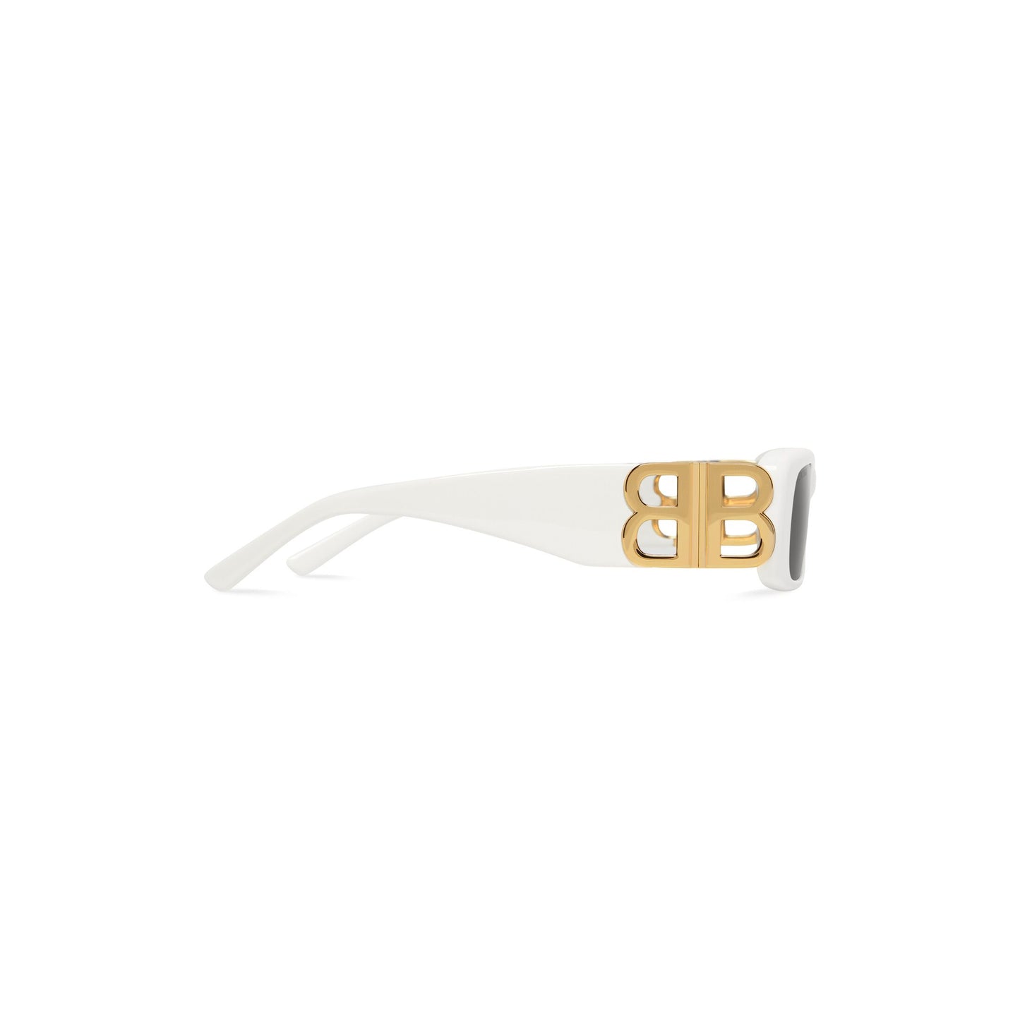 WOMEN'S DYNASTY RECTANGLE SUNGLASSES IN WHITE