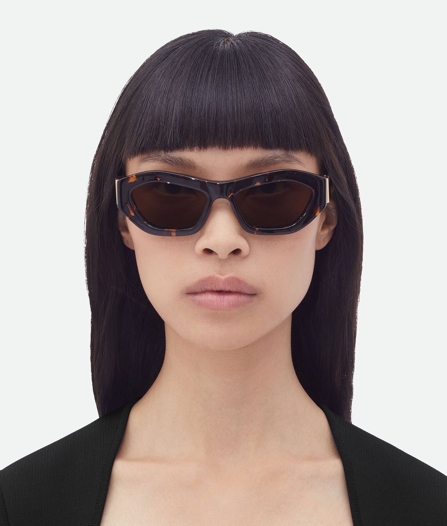 Angle Hexagonal Sunglasses