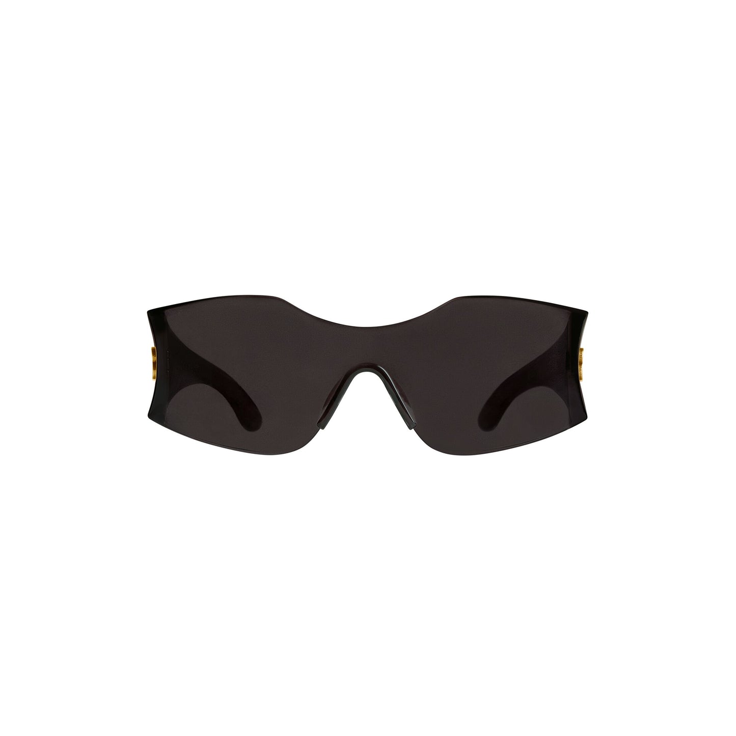 HOURGLASS MASK SUNGLASSES IN BLACK