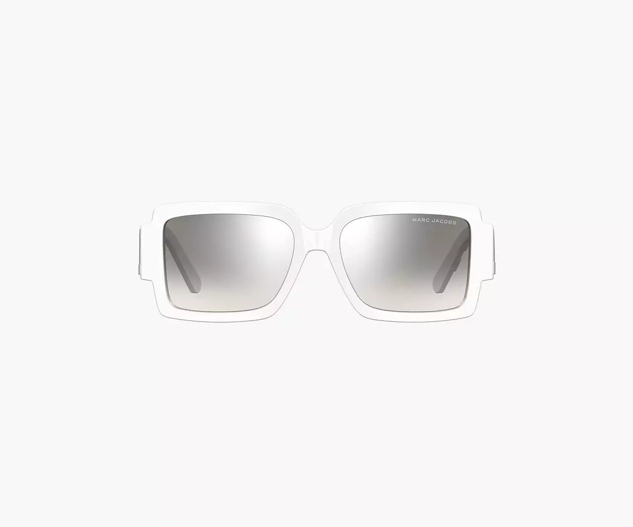 BOLD LOGO SQUARE MIRRORED SUNGLASSES