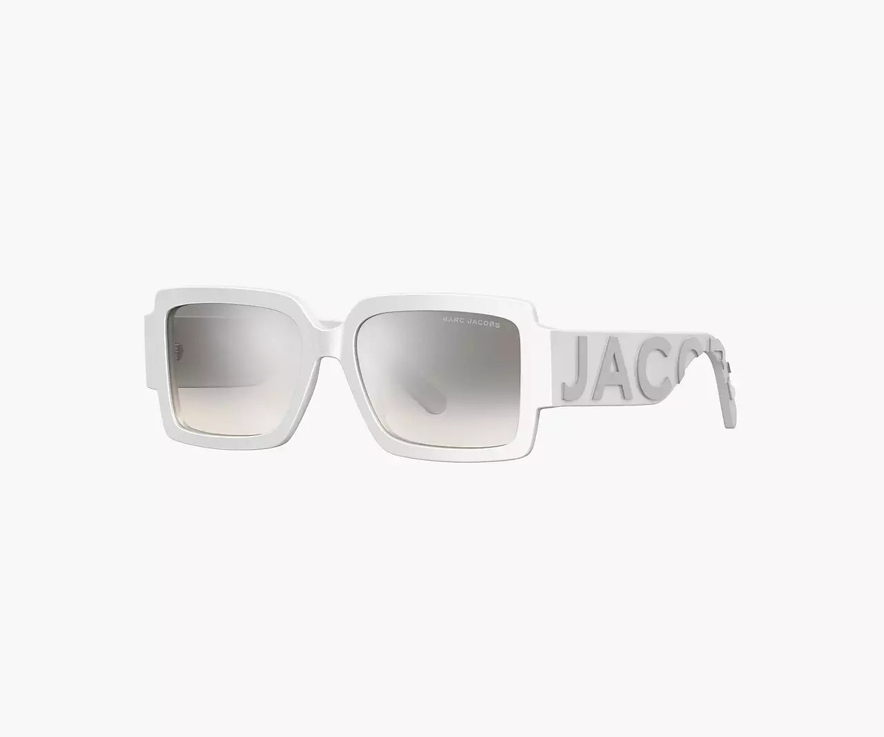 BOLD LOGO SQUARE MIRRORED SUNGLASSES