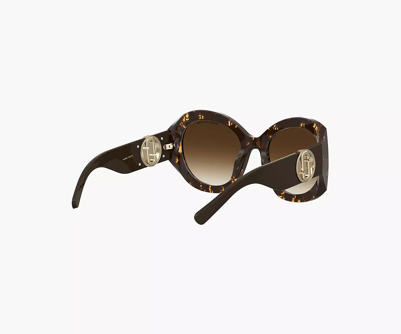 THE J MARC MONOGRAM ROUND SUNGLASSES