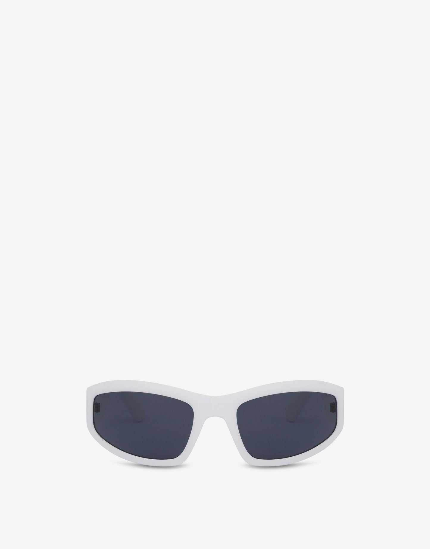 White 3D Logo Sunglasses