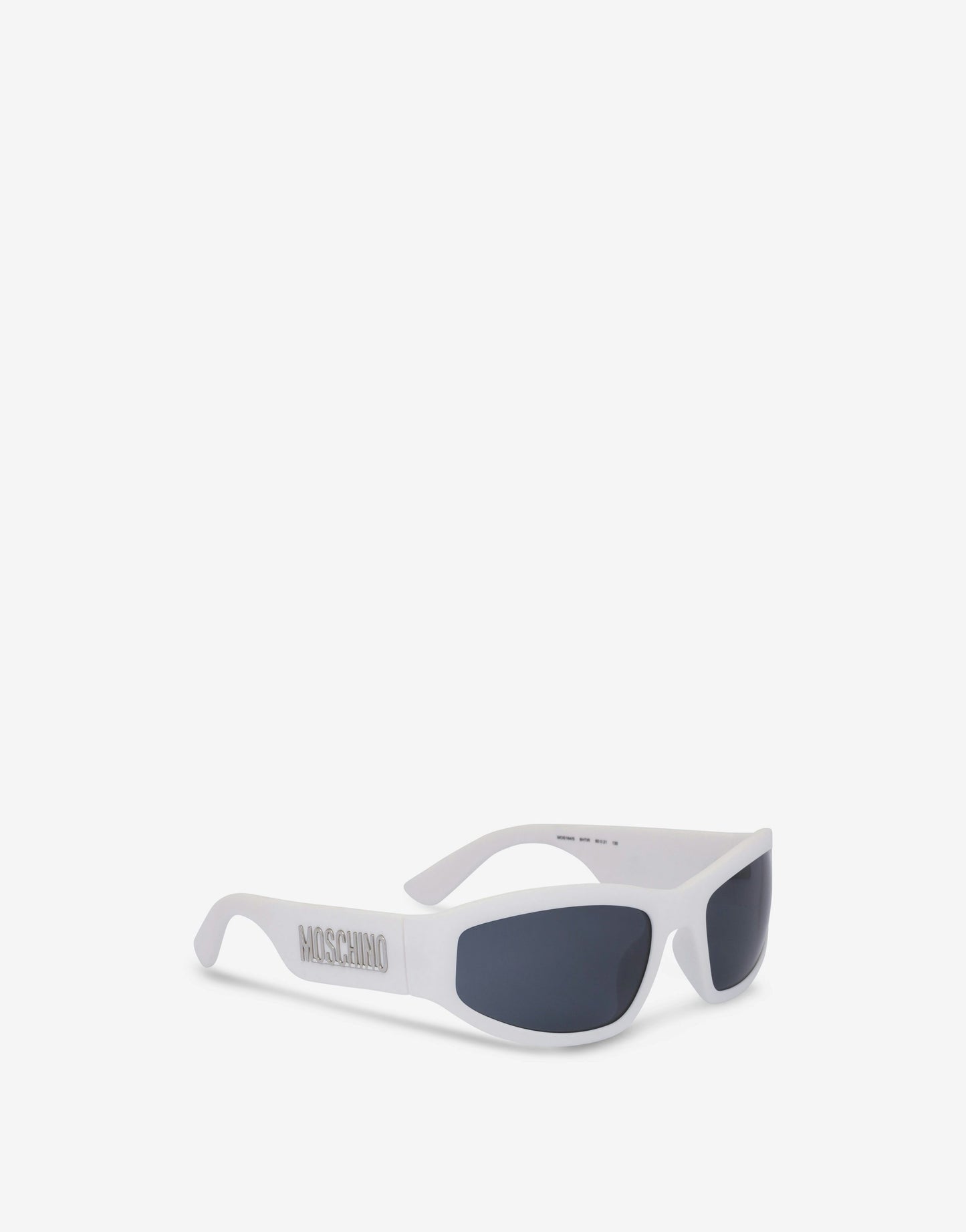 White 3D Logo Sunglasses