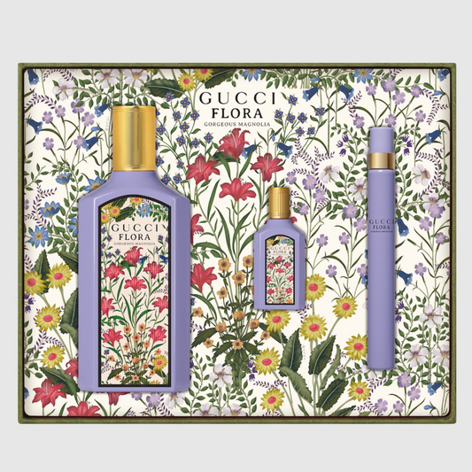 GUCCI FLORA GORGEOUS MAGNOLIA GIFT SET