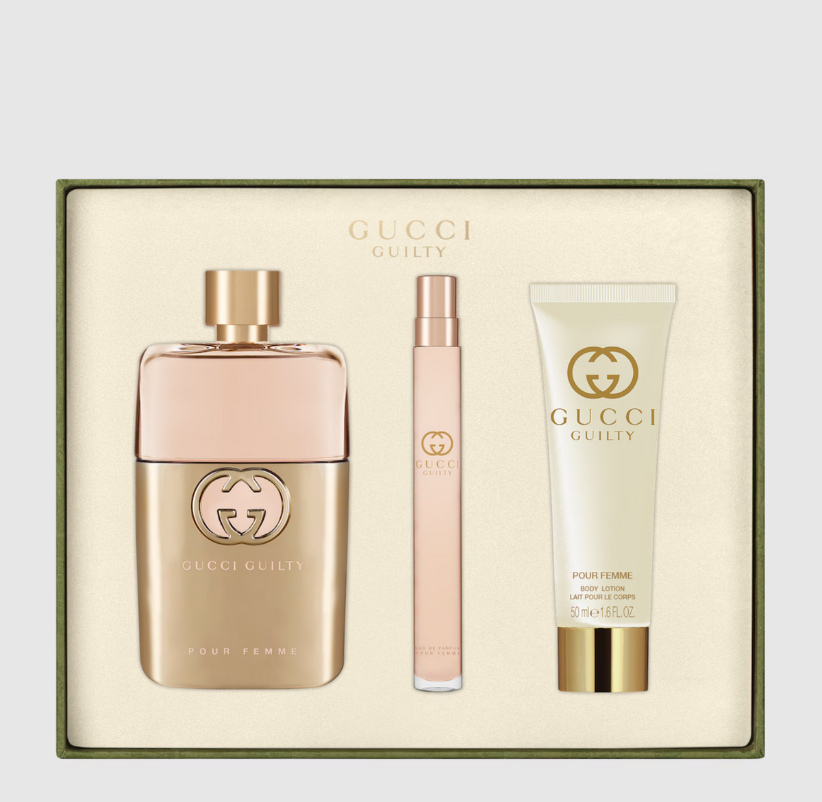 GUCCI GUILTY POUR FEMME EDP GIFT SET – Alfarag GUCCI GUILTY POUR FEMME EDP GIFT SET – Alfarag