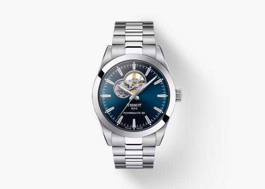 TISSOT GENTLEMAN POWERMATIC 80 OPEN HEART