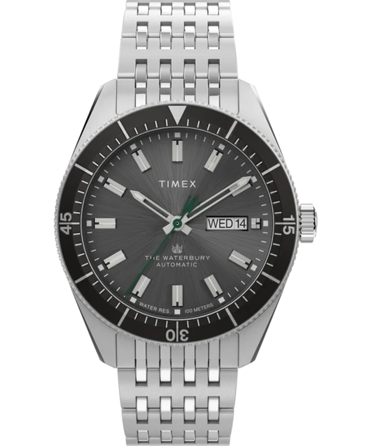 Waterbury Dive Automatic 40mm Stainless Steel Bracelet Watch