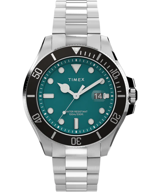 Harborside Coast 43mm Stainless Steel Bracelet Watch