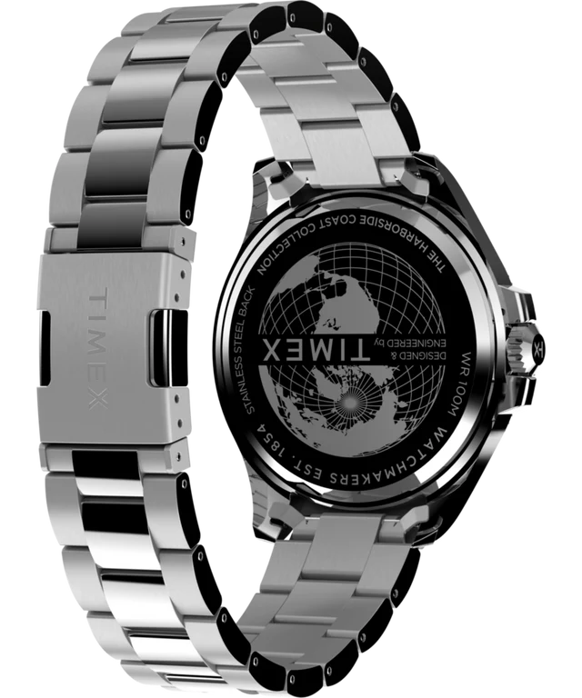 Harborside Coast 43mm Stainless Steel Bracelet Watch