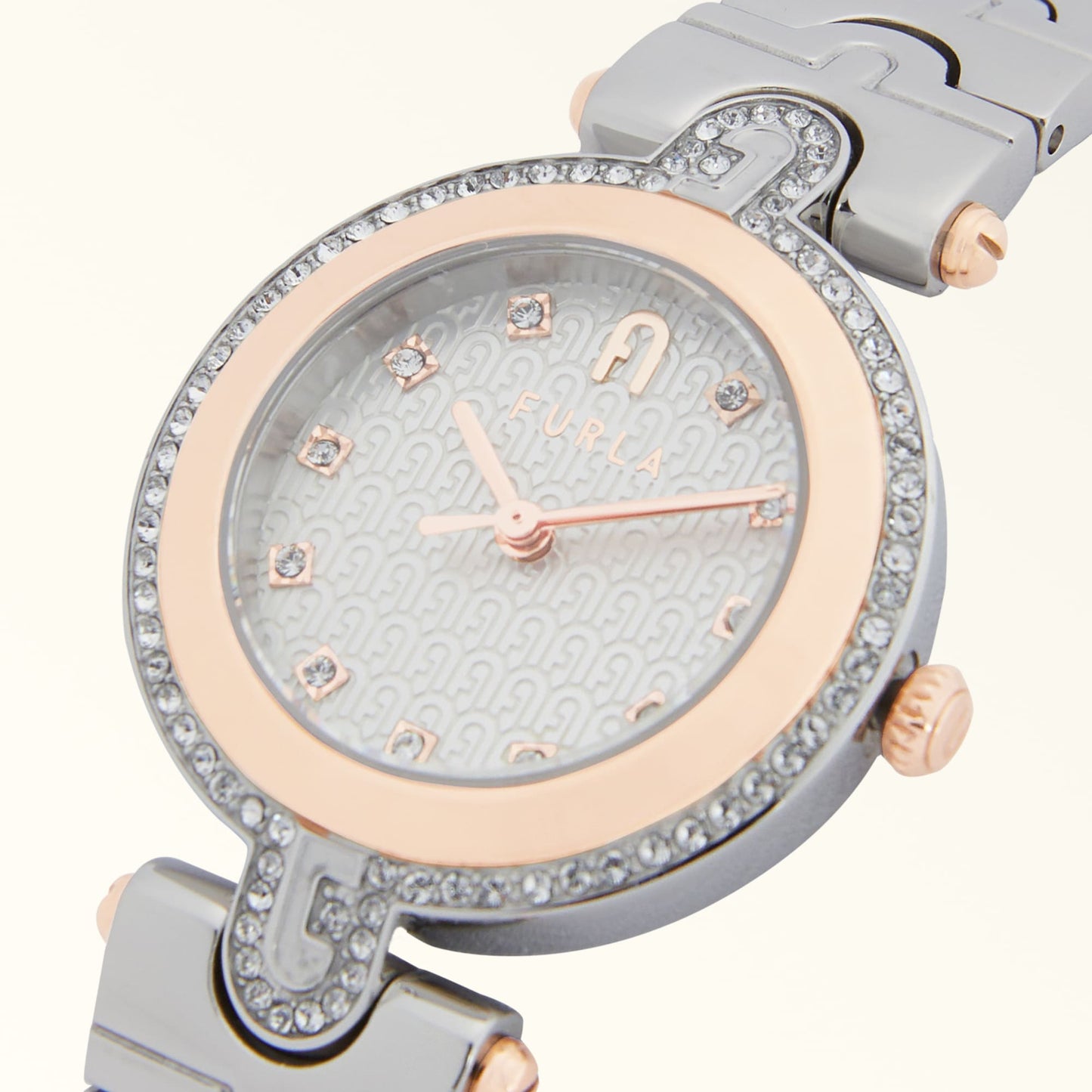 Furla Arch-Bar Watch with Rounded Case