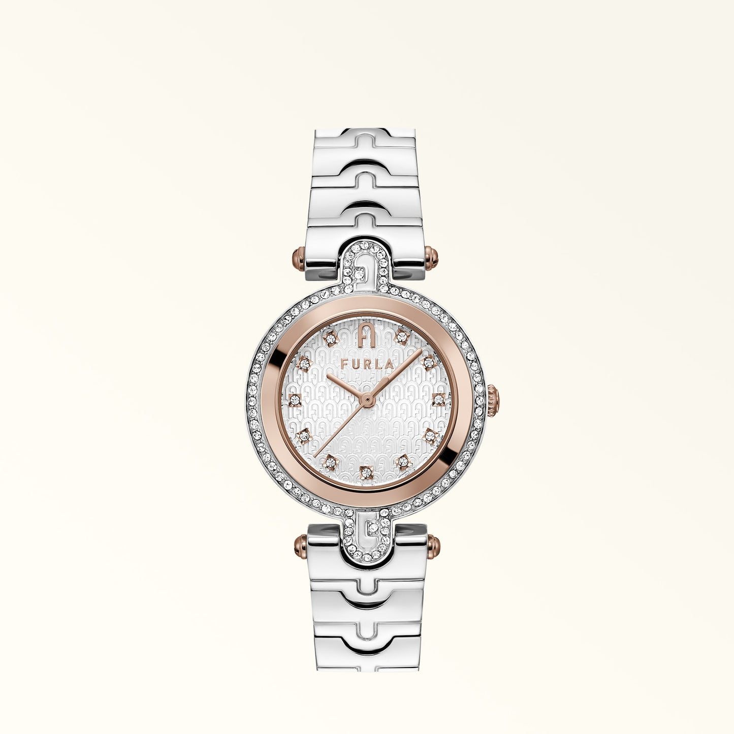 Furla Arch-Bar Watch with Rounded Case