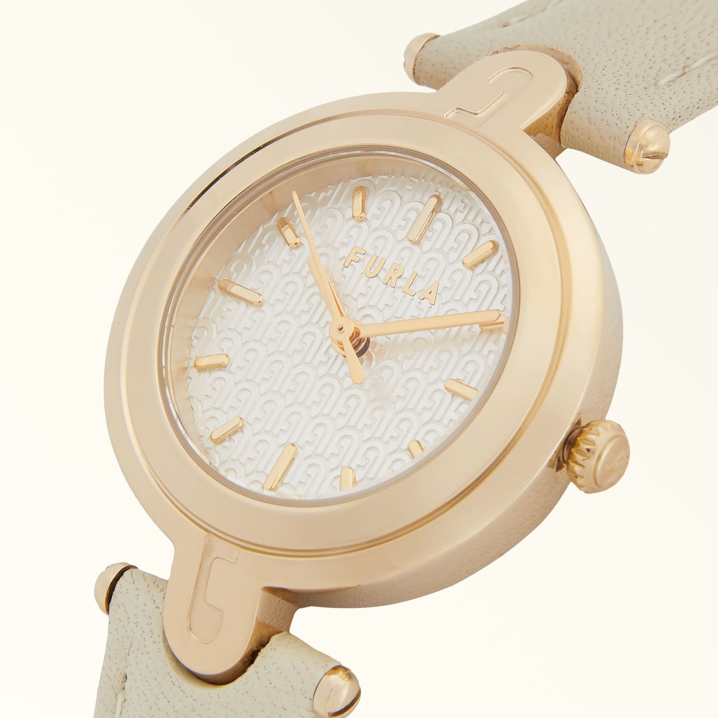 Furla Arch-Bar Watch with Rounded Case