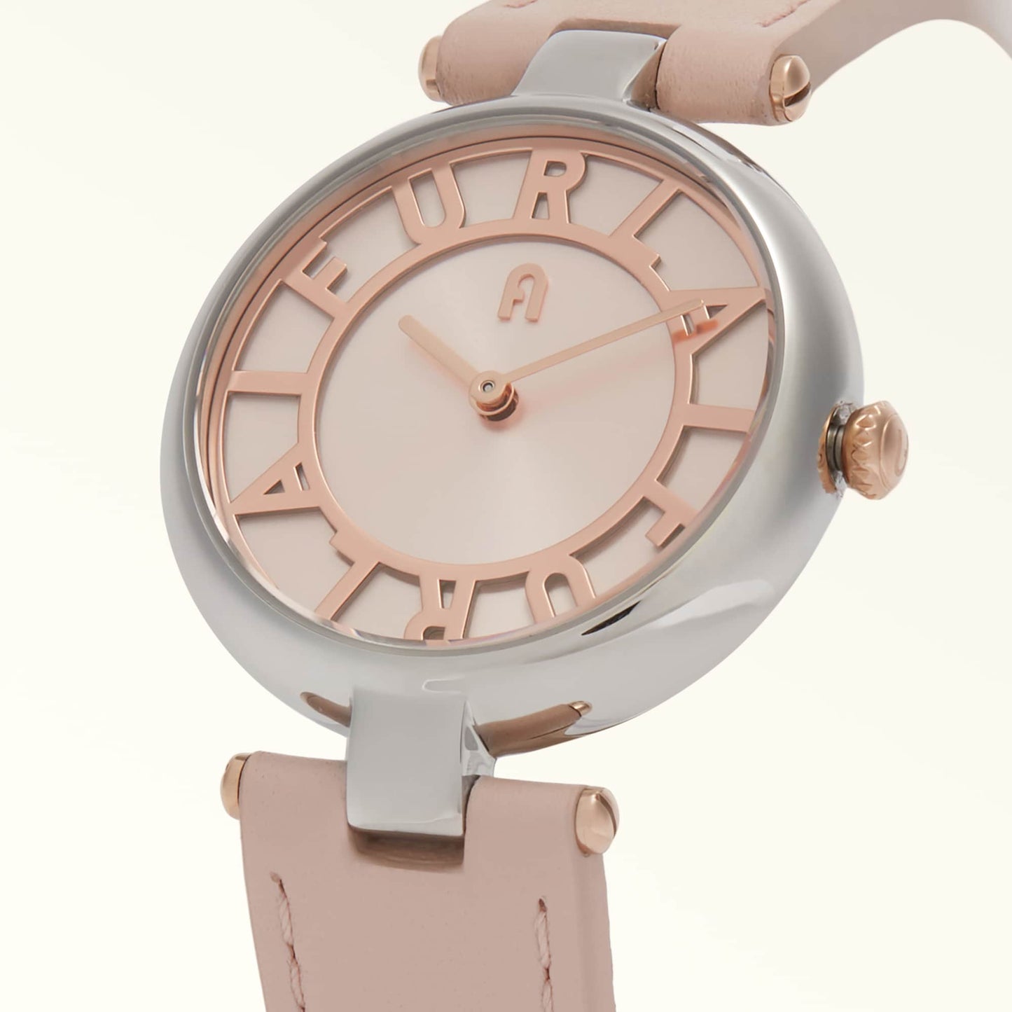 Furla New Club Watch with Rounded Case