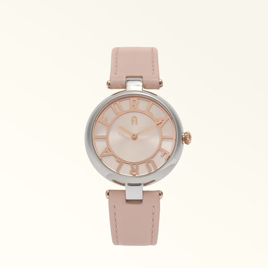 Furla New Club Watch with Rounded Case