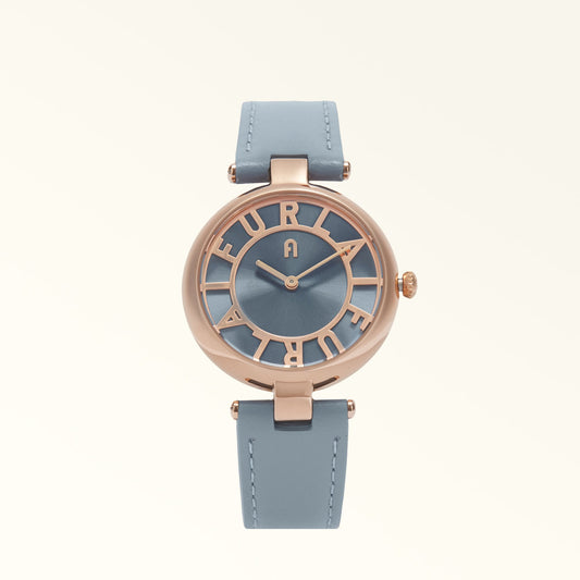 Furla New Club Watch with Rounded Case