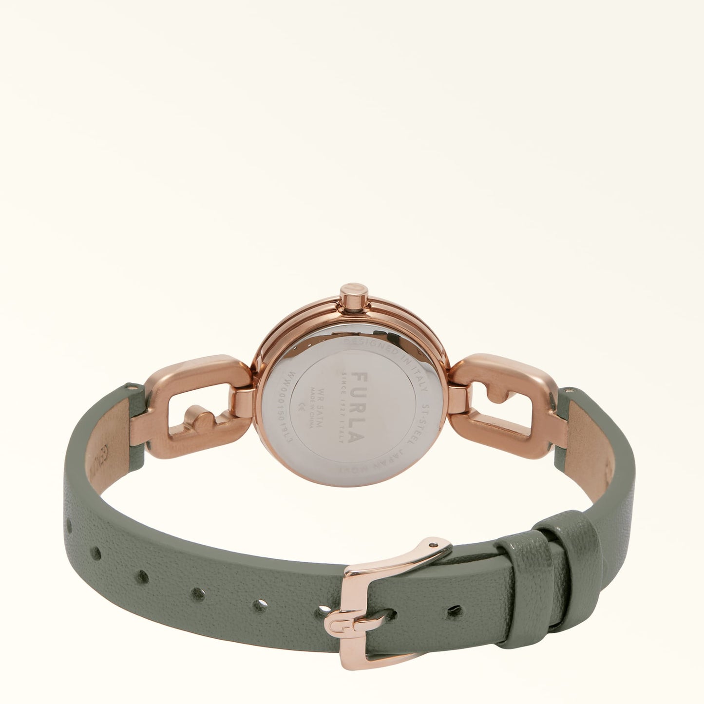 Furla Arco Chain Watch with Rounded Case