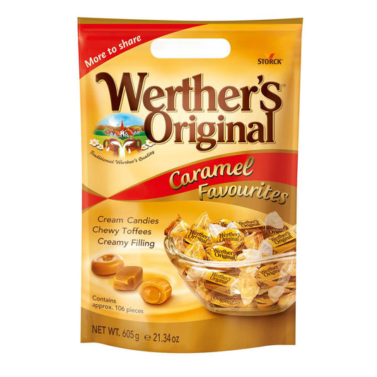 Werther's Original Caramel Favourites Assorted Candies 605g