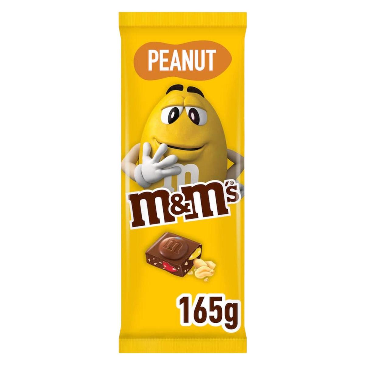 M&M's Peanut Chocolate Bar 165g