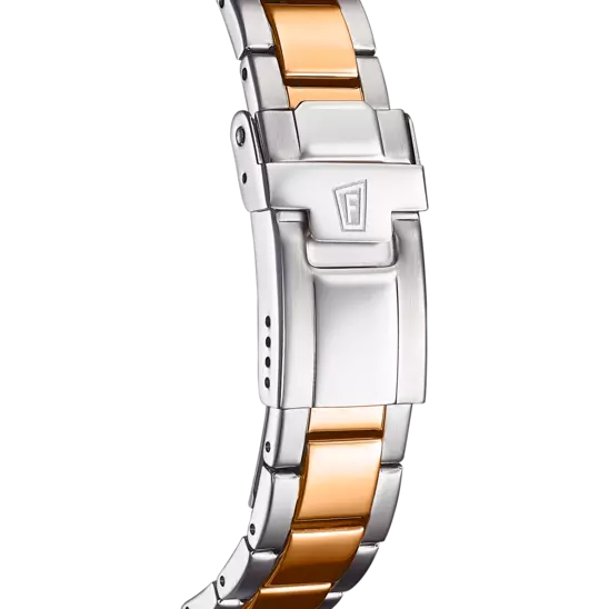 FESTINA BOYFRIEND COLLECTION WATCH F20505/1 MOTHER-OF-PEARL DIAL WITH STEEL STRAP, WOMEN'S